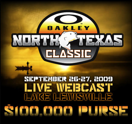 2009 bass oakley texas lewisville host lake tour september north classic big 7pressrelease event