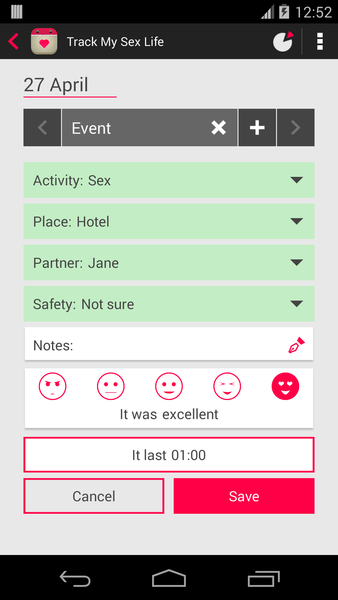 Sex Android App