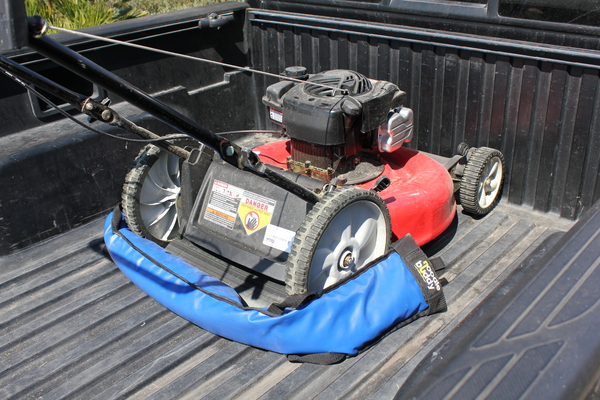 lawn mower tie downs