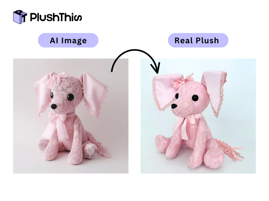 Pink Emo Bunny Stuffed Animal - PlushThis