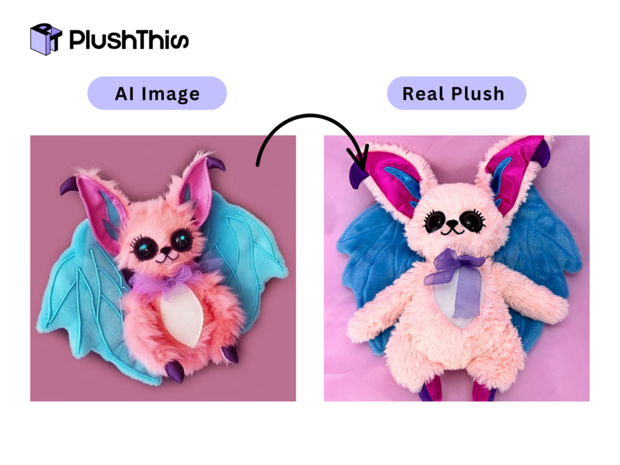 Introducing PlushThis - World's First AI-Generated Plushies Brand