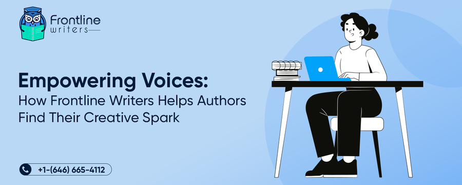 How Frontline Writers Helps Authors Find Their Creative Spark!