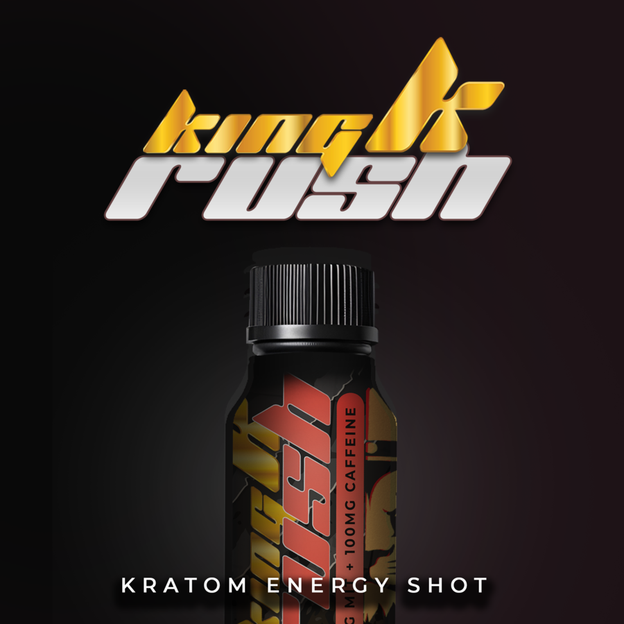 Introducing: New King K Rush Kratom Energy Shots
