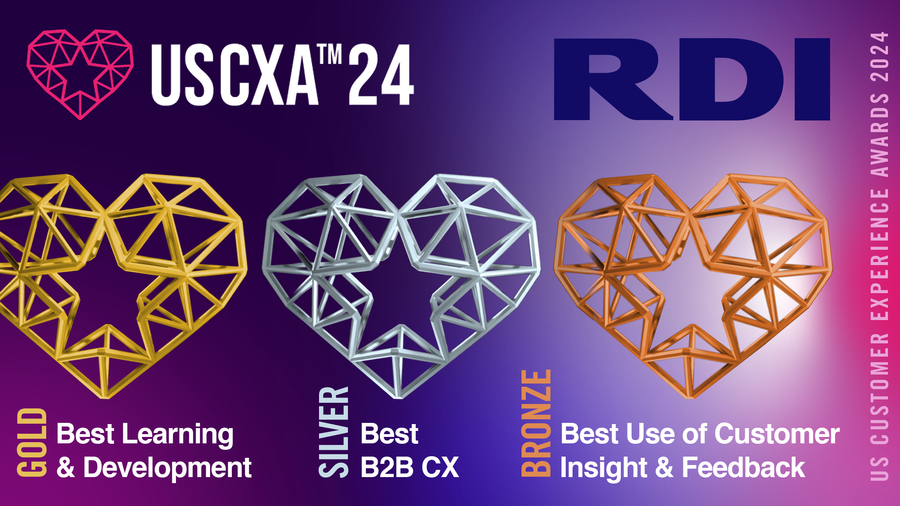 RDI Corporation Honored with Three Top Awards at the 2024 USA Customer Experience Awards!