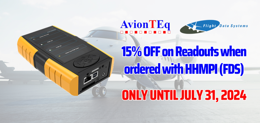 AvionTEq Announces 15% Discount on Readouts with HHMPI (FDS) Orders Until End of July