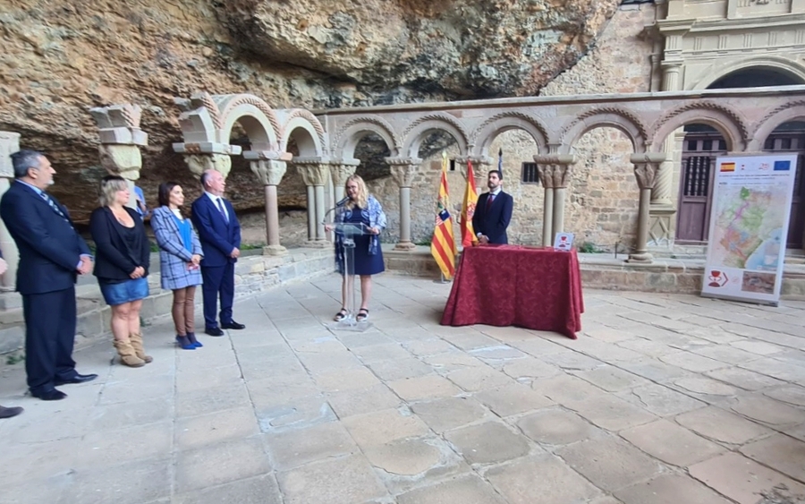 THE GOVERNMENT OF ARAGON PROMOTES THE WAY OF THE HOLY GRAIL IN EUROPE