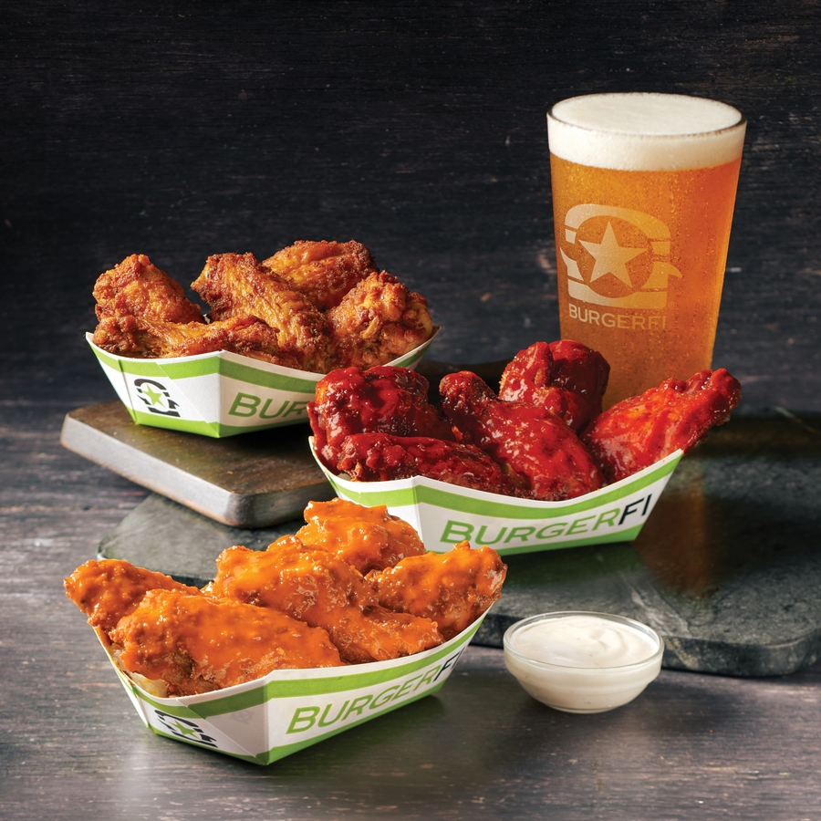 BurgerFi® Celebrates National Chicken Wing Day with $5 Jumbo Chicken Wings