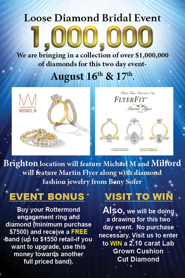 Loose Diamond Weekend at Rottermond Jewelers