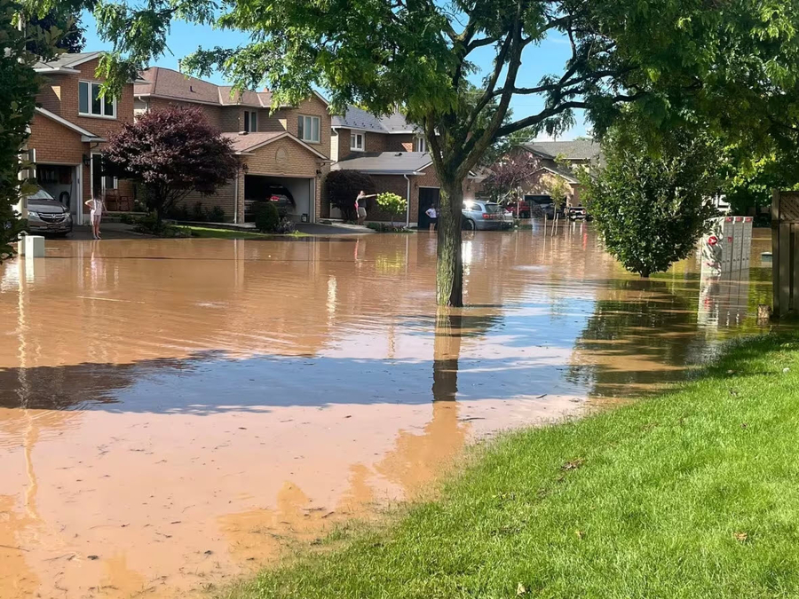 Local Cleaners Lend a Hand in Burlington, Ont. Flood Cleanup