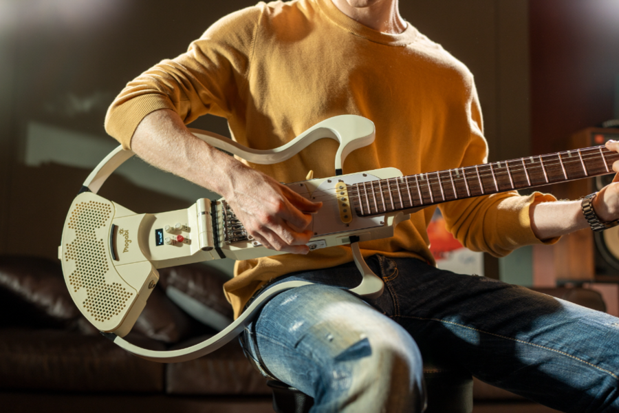 MOGABI V3 Electric Guitar: The Ultimate One-Man Band Experience, Now Live on Kickstarter