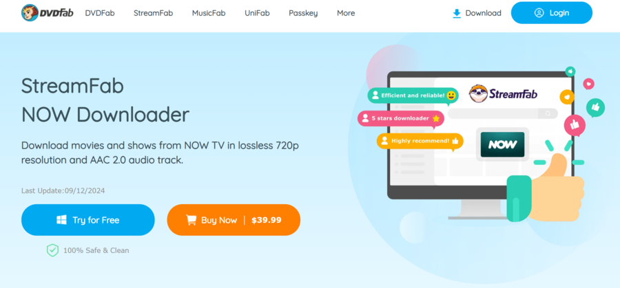 StreamFab Expands Compatibility with NOW TV Service in September 2024