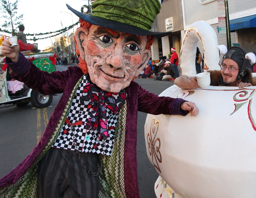 The Mad Hatter Holiday Festival, Parade & Tree Lighting creates a Wonderland of enchantment with California’s most whimsical holiday happening in the historic downtown of Vallejo