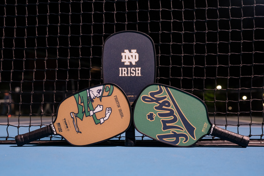 TMPR Sports Introduces Officially Licensed Notre Dame Pickleball Paddles