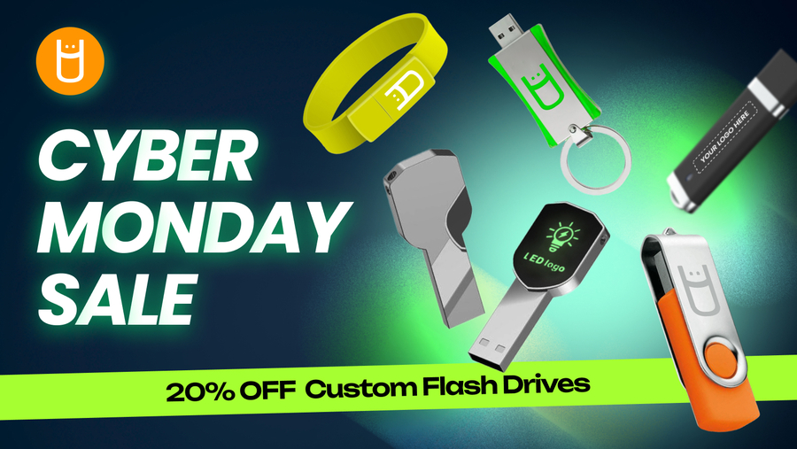 USB Memory Direct’s Cyber Monday Sale 2024: Promote Your Brand With Custom USB Flash Drives