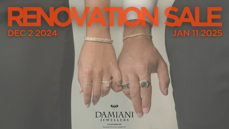 Renovation Sale at Damiani Jewellers