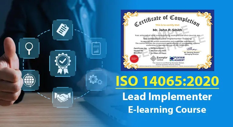 Punyam Academy has Excited to Launched Its New Course of ISO 14065 Lead Implementer Training