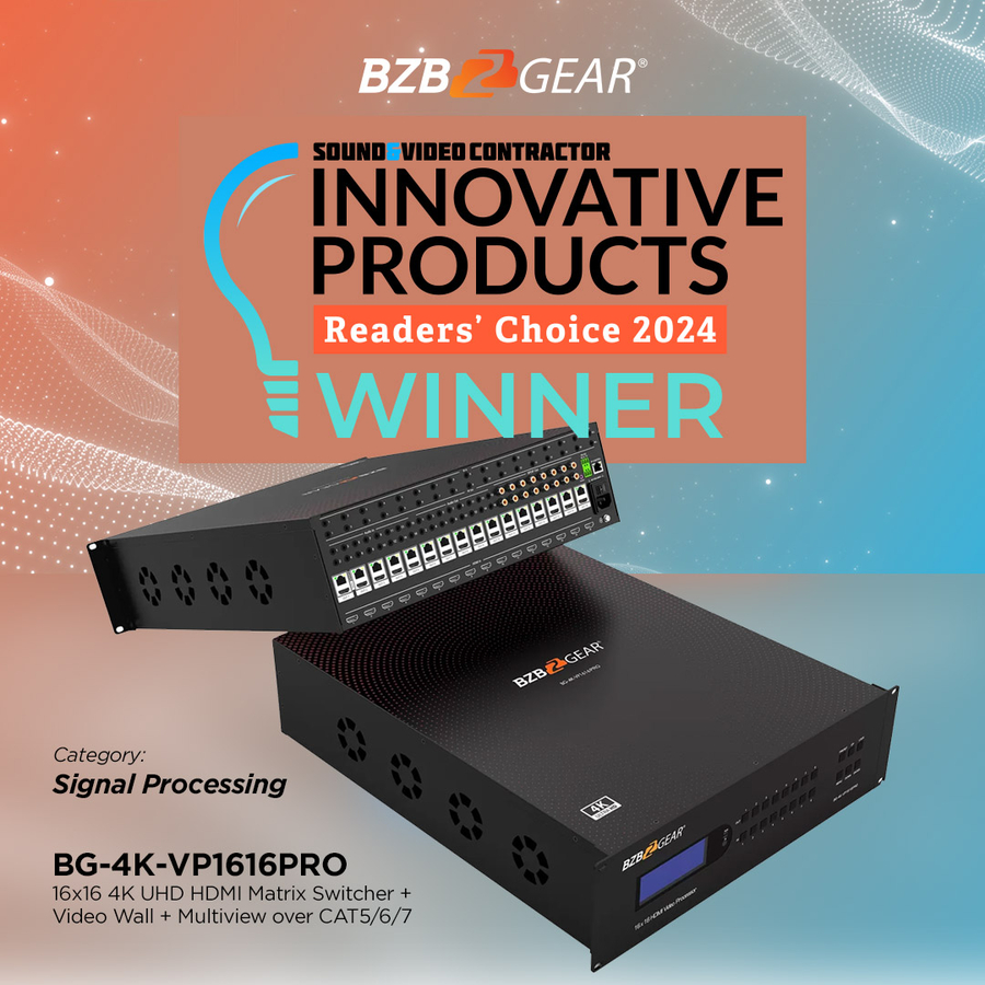 BZBGEAR Brings Buzz to Barcelona, Goes Beyond 4K into 8K at ISE 2025